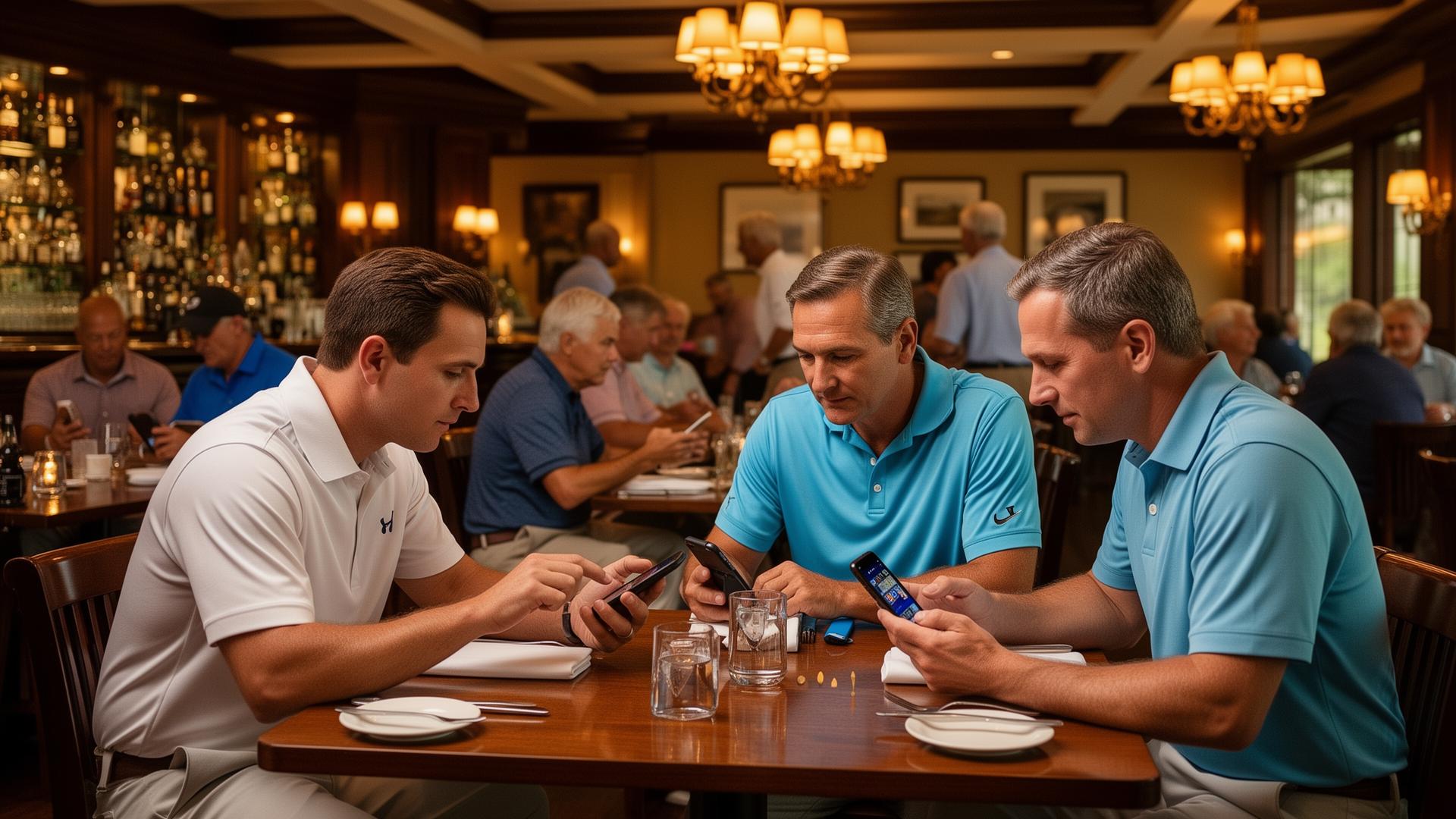 Club members engaging with notifications